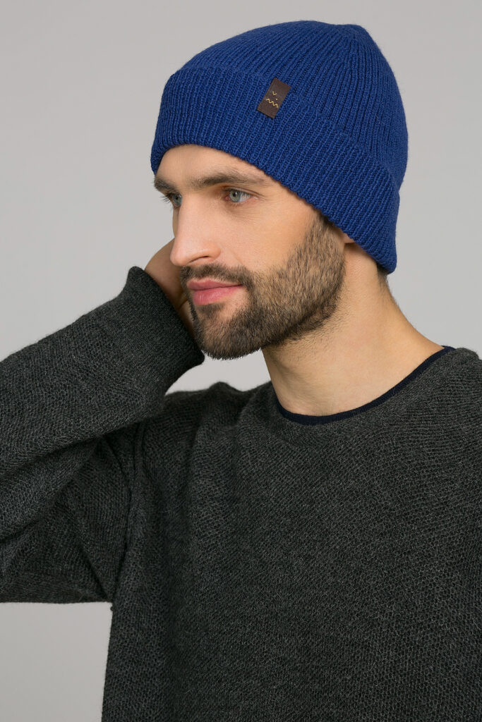 Kepurė Rosario, mėlynos spalvos