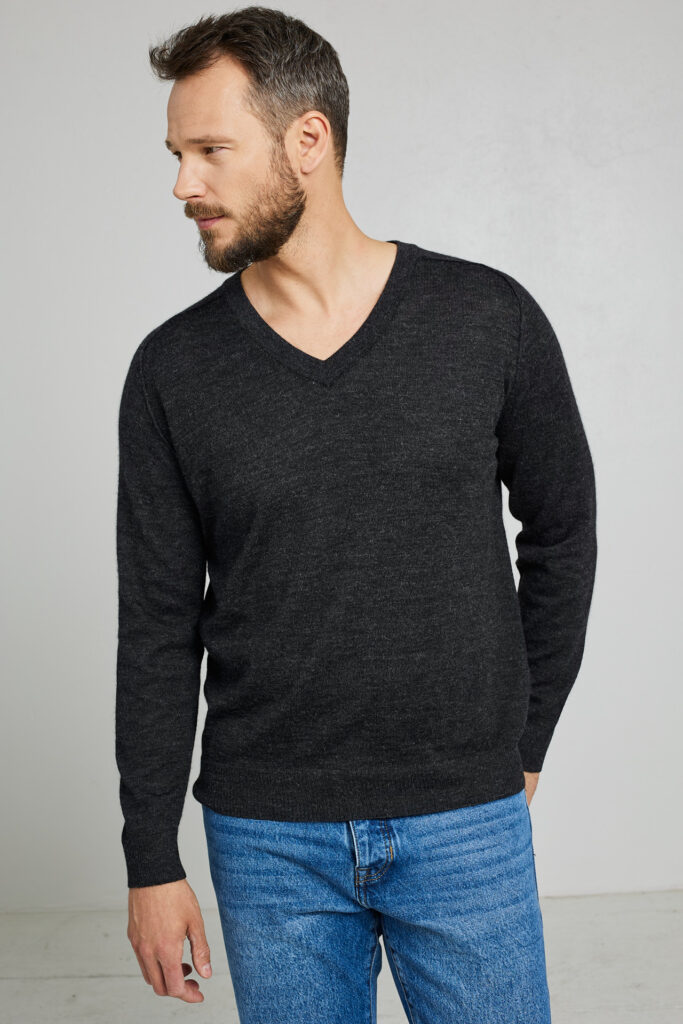 N N Lengvas megztinis Jorge, tamsiai pilkos spalvos1