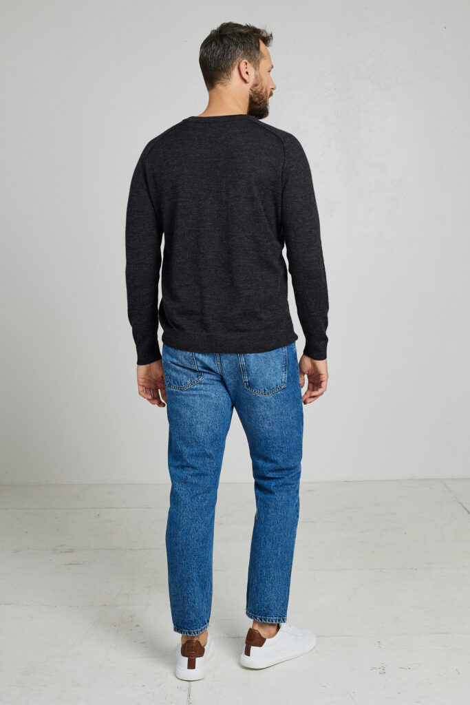 N N Lengvas megztinis Jorge, tamsiai pilkos spalvos4