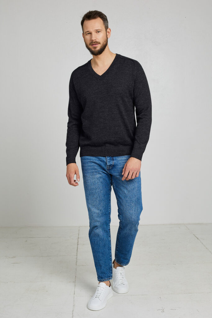 N N Lengvas megztinis Jorge, tamsiai pilkos spalvos6