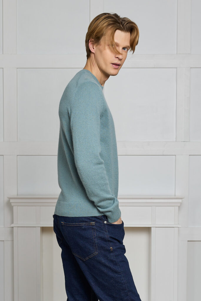 Klasikinis megztinis Francisco, turkio spalvos2