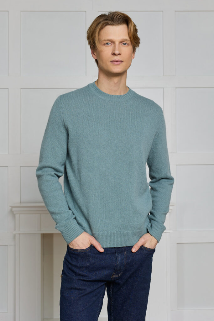 Klasikinis megztinis Francisco, turkio spalvos4