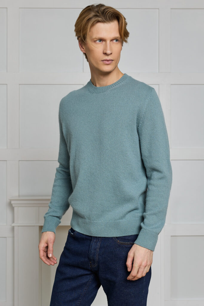 Klasikinis megztinis Francisco, turkio spalvos5