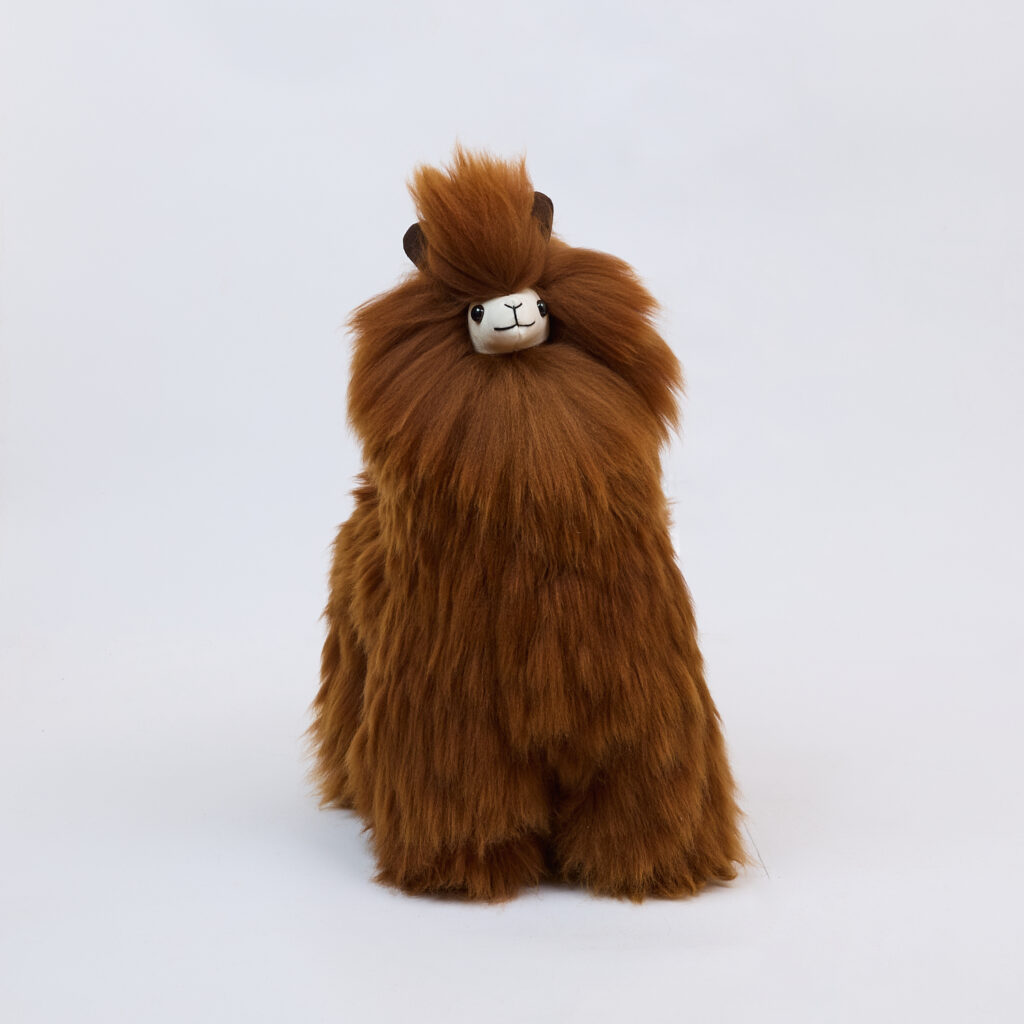 Alpakiukas Colbert, karamelinės spalvos (50 cm)3