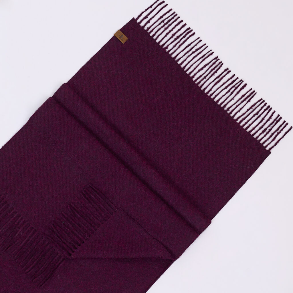 Bordo spalvos šalikas5