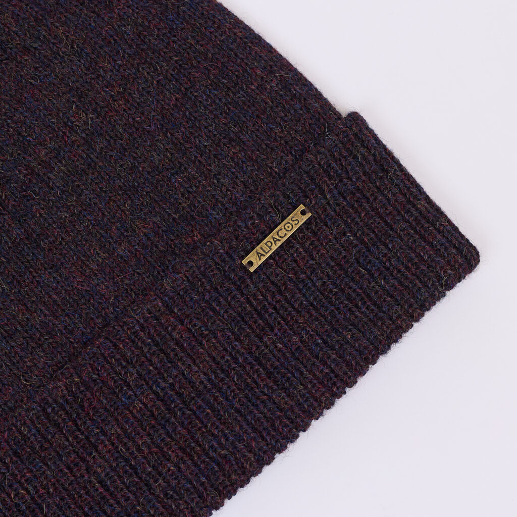 Kepurė Rosario, baklažano spalvos1