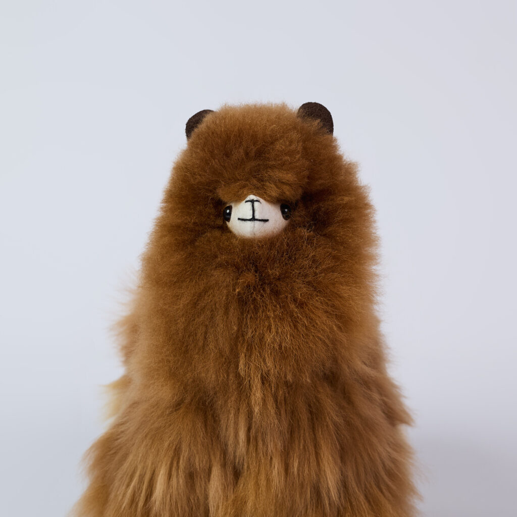 Alpakiukas Piero, rudos spalvos (2)