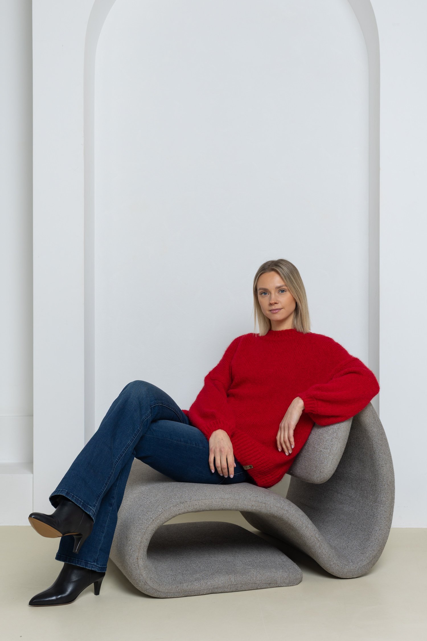 Megztinis pūstomis rankovėmis Stella - Image 36