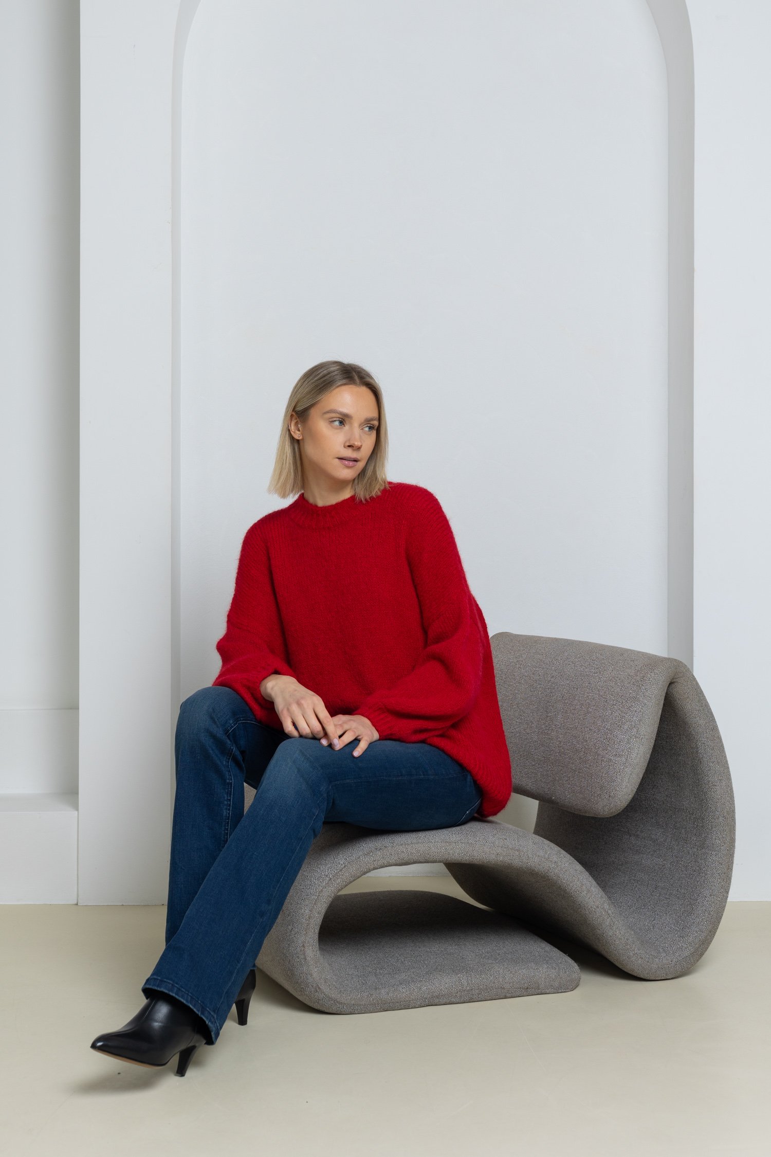 Megztinis pūstomis rankovėmis Stella - Image 37